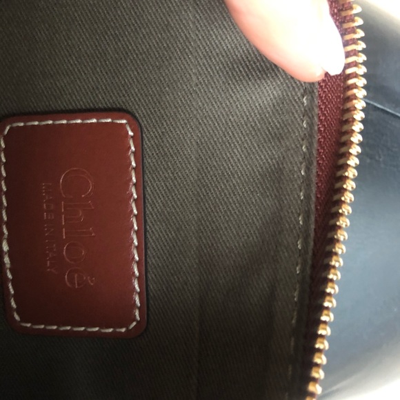 SOLD🎉CHLOE Small Marcie Leather Saddle crossbody - Picture 6 of 8